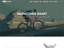 Tablet Screenshot of in60seconds.nl